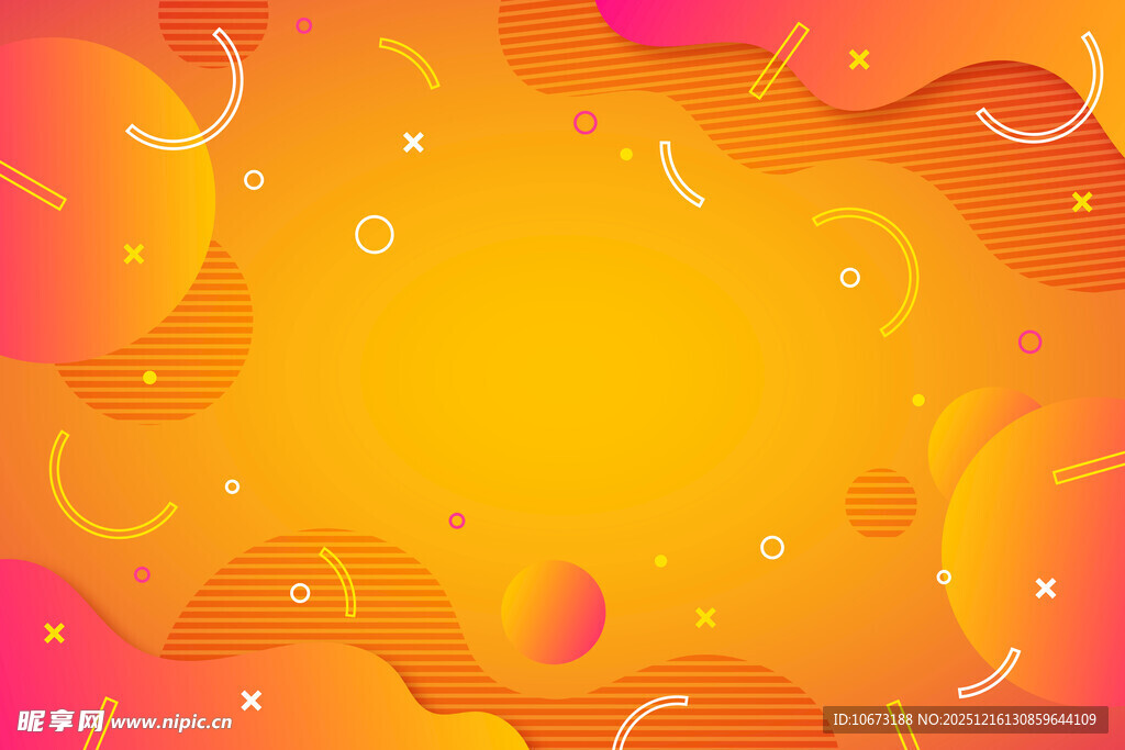 炫彩渐变流体背景图