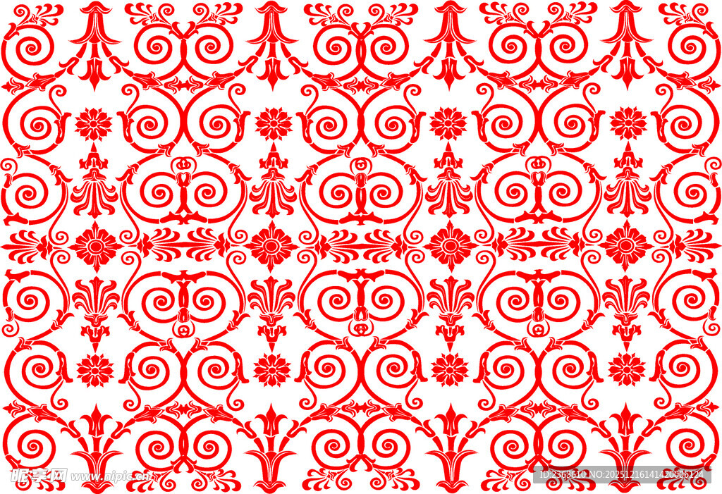 精美花纹图案