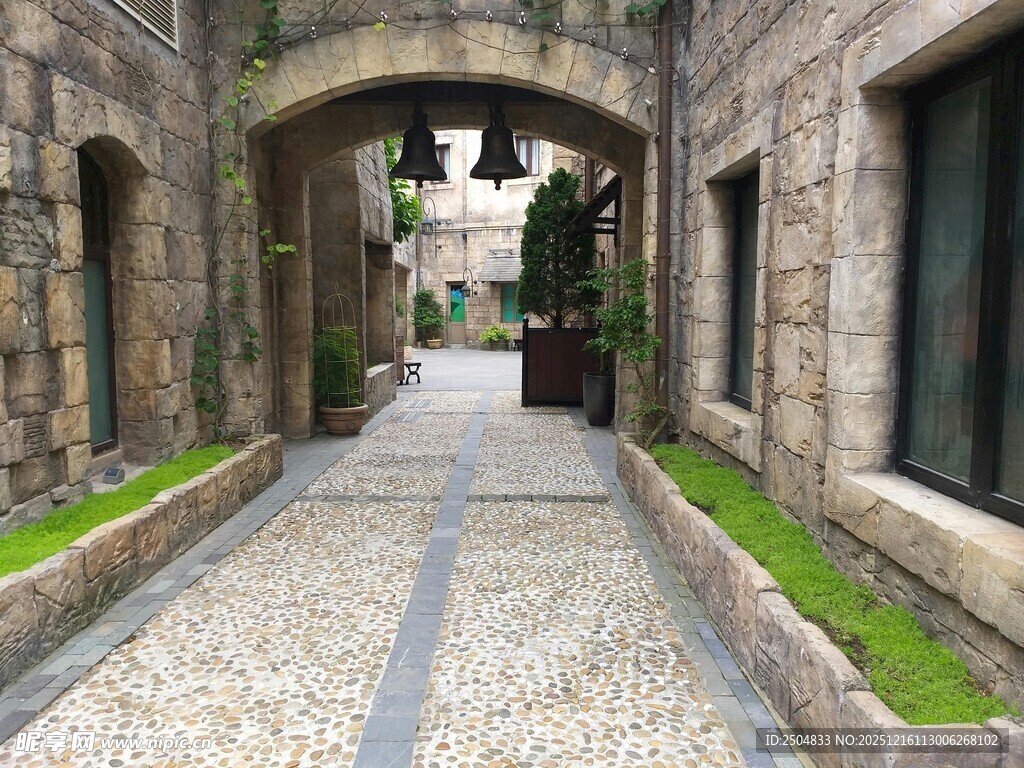 古巷石径 岁月静谧之景
