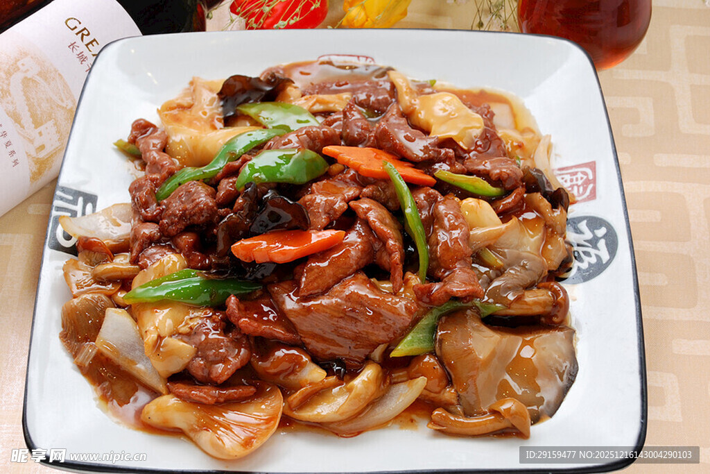 美味炒牛肉卷饼