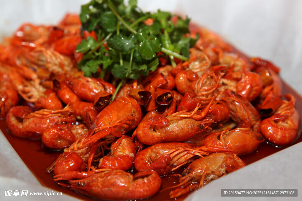 美味香辣小龙虾