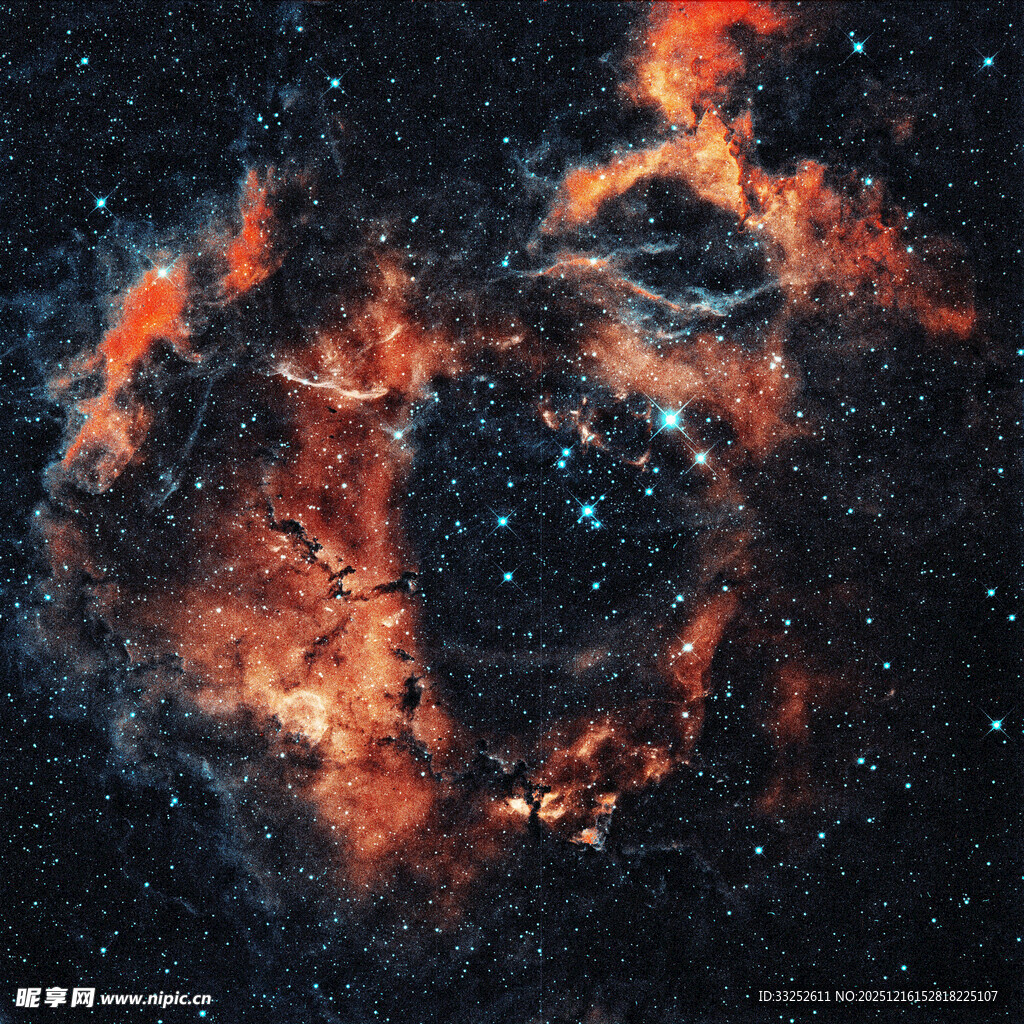 绚丽星云宇宙奇观