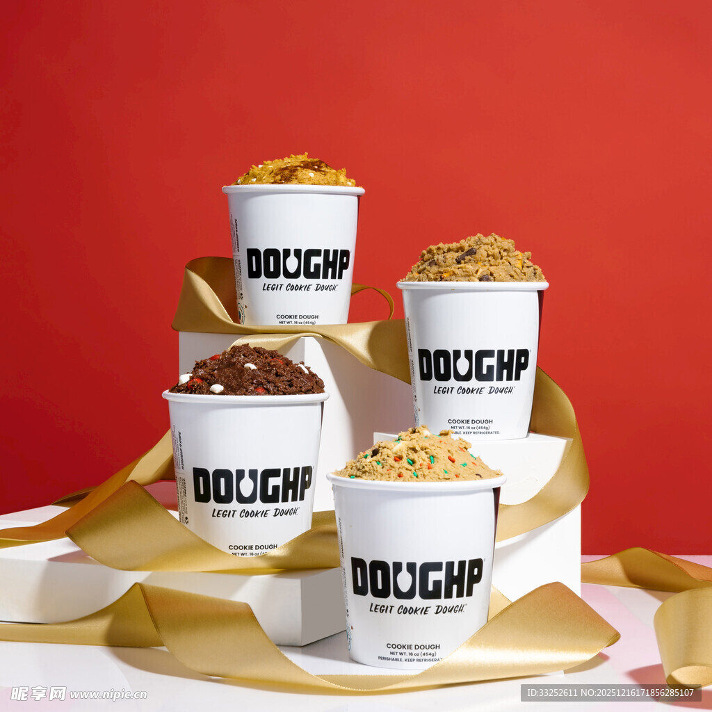 堆叠的美味 冰淇淋