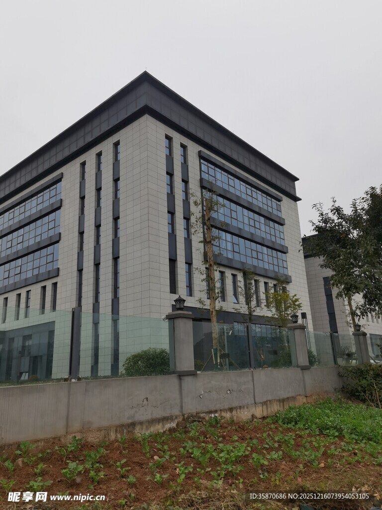 现代风格办公楼外观