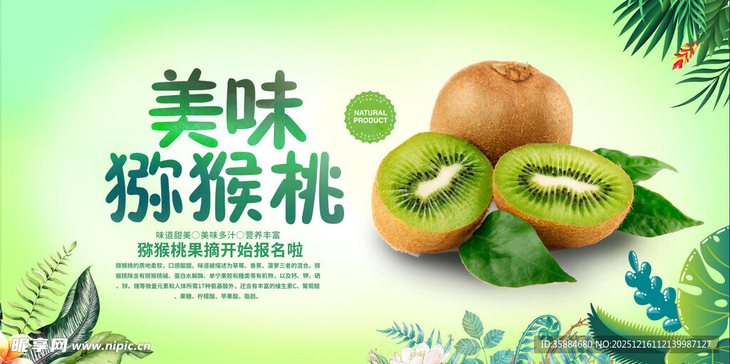猕猴桃海报 