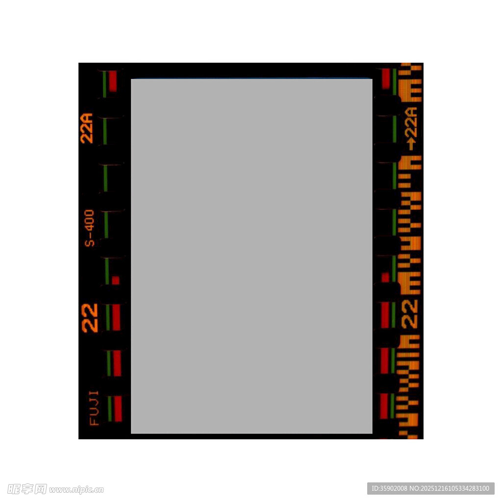 复古风格空白相框设计