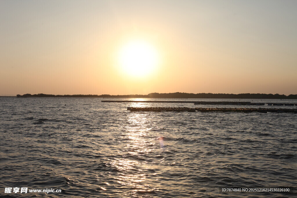 海上日落美景
