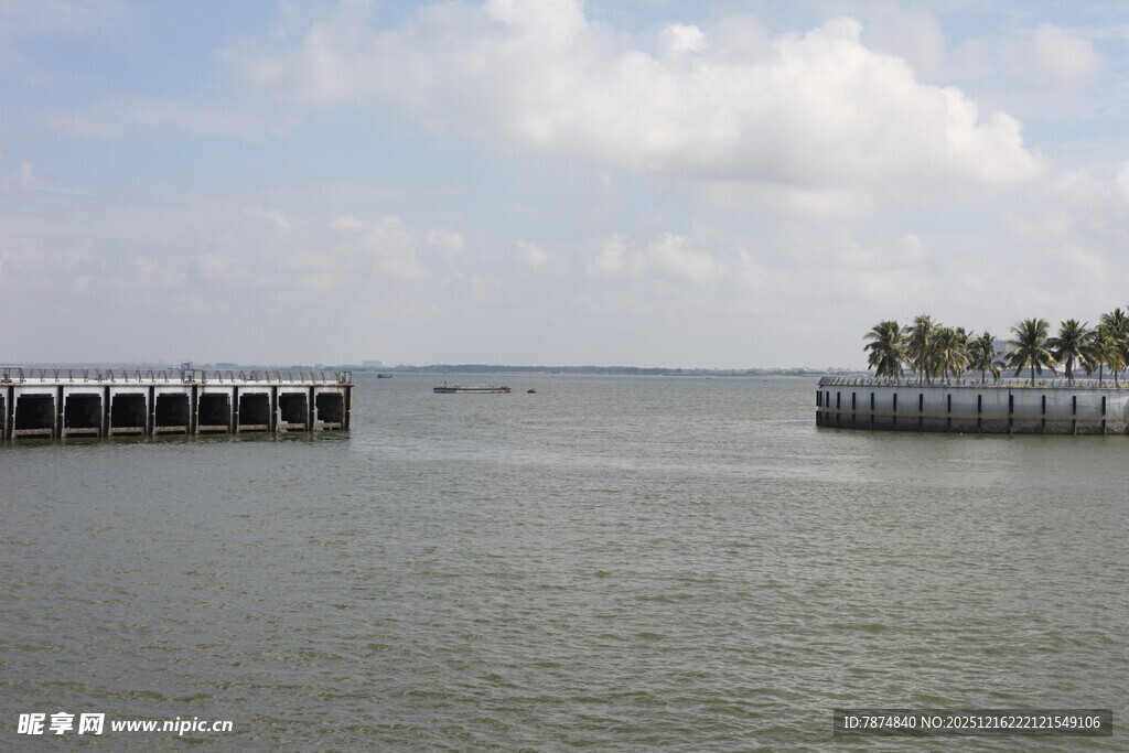 海滨码头风景