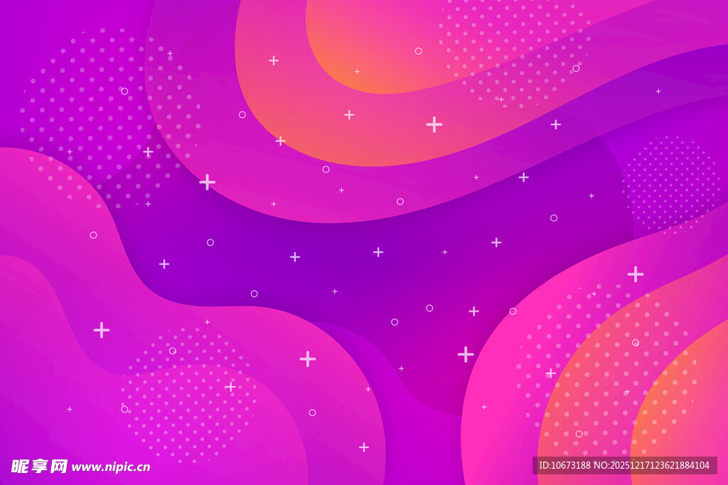 梦幻渐变流体背景图案