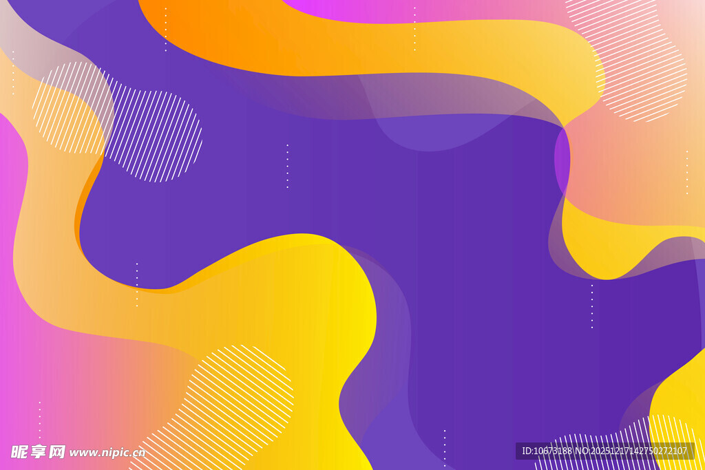 多彩流体渐变抽象背景图