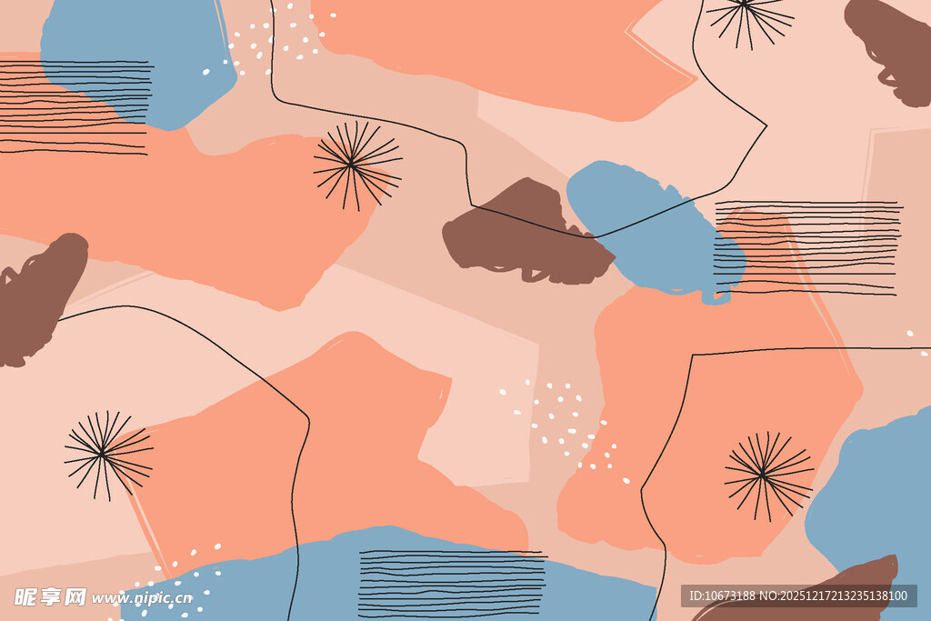 抽象几何图案背景纹理