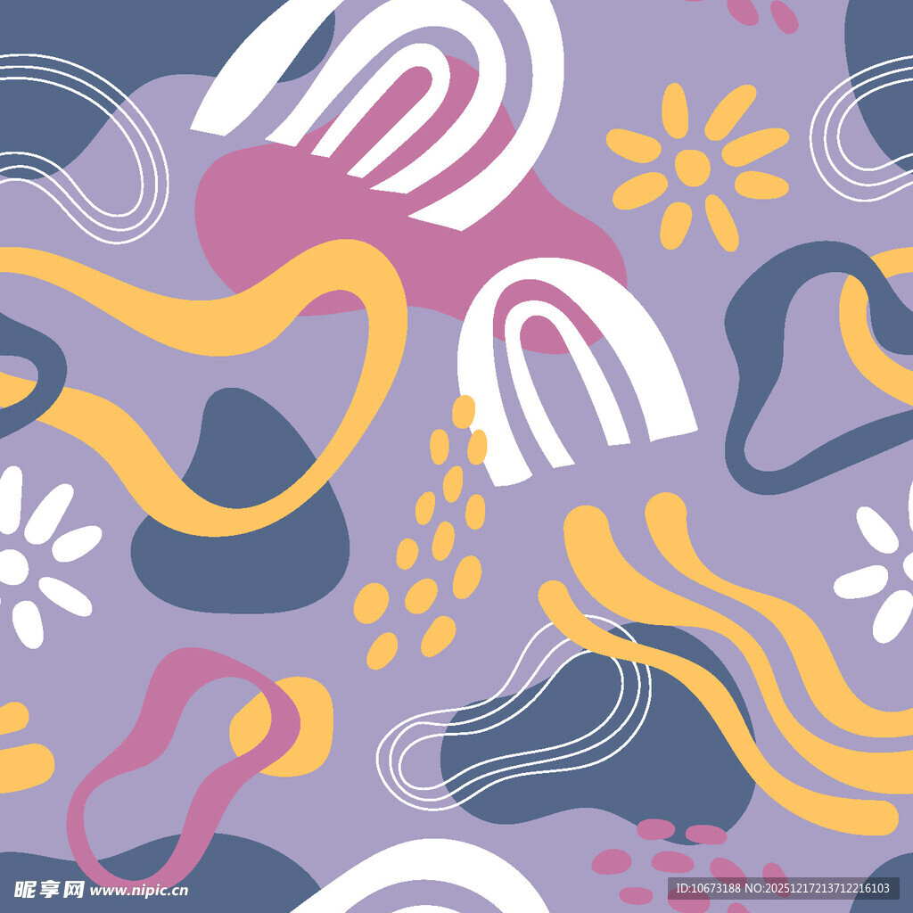 抽象几何多彩图案背景