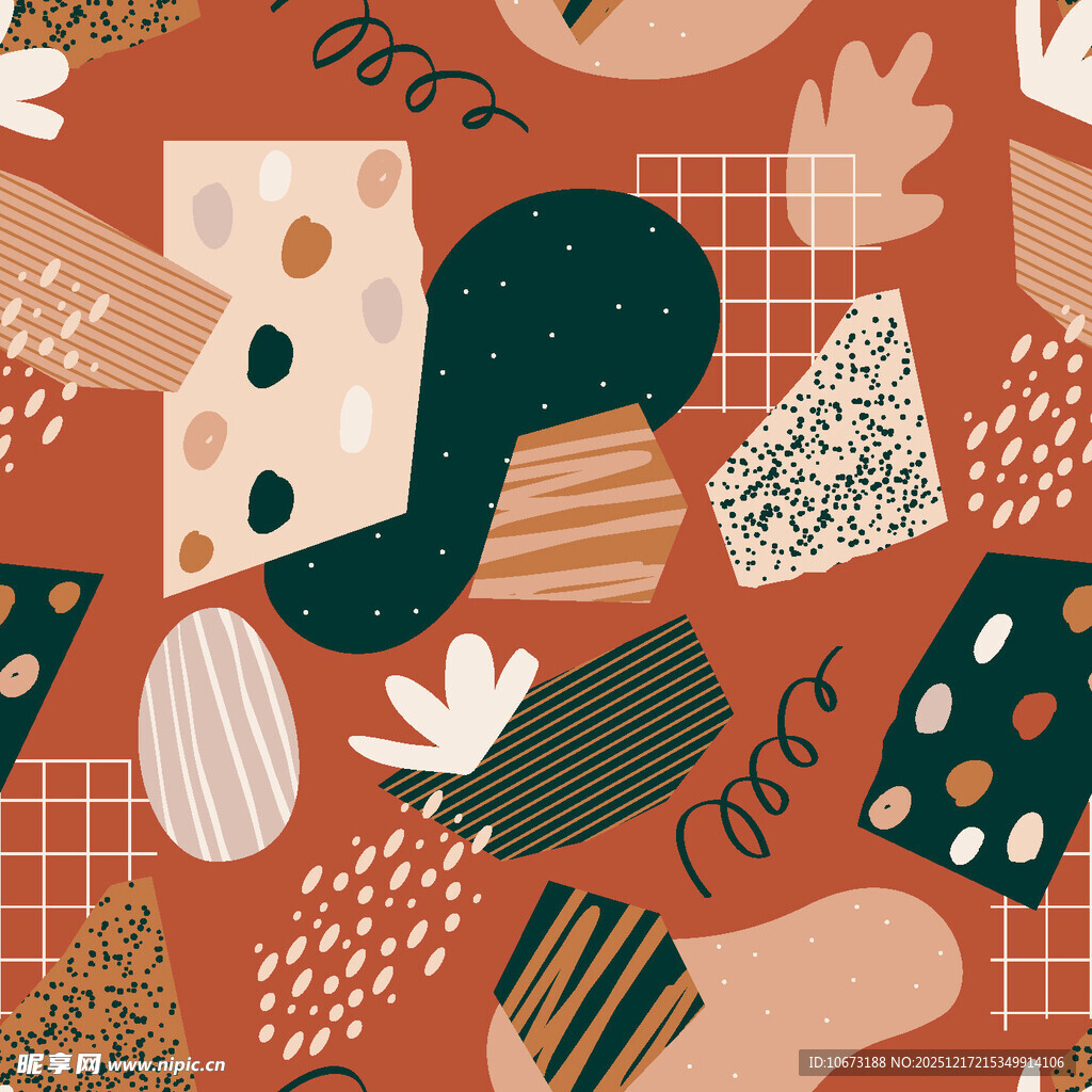 抽象几何图案背景设计