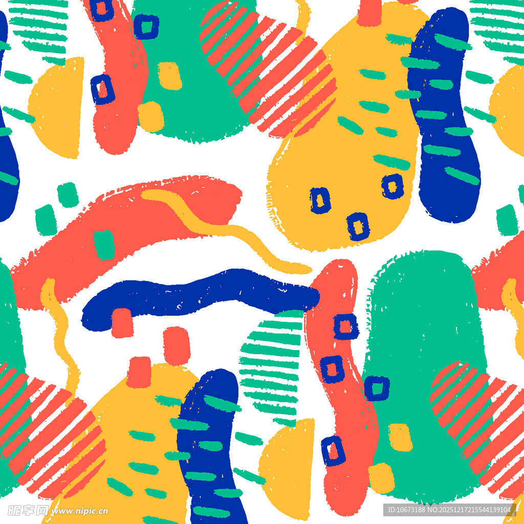 抽象多彩几何图案背景