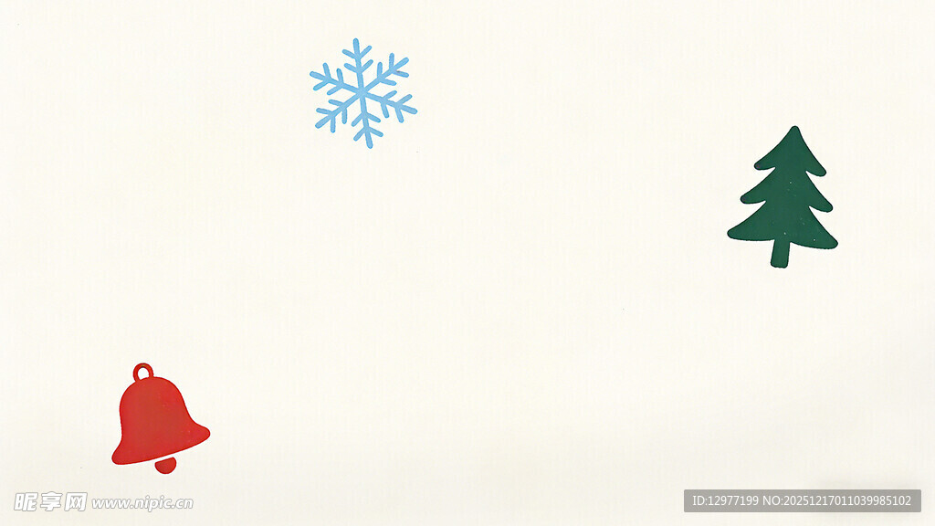 圣诞元素装饰图案