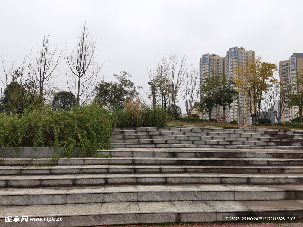 城市户外阶梯景观
