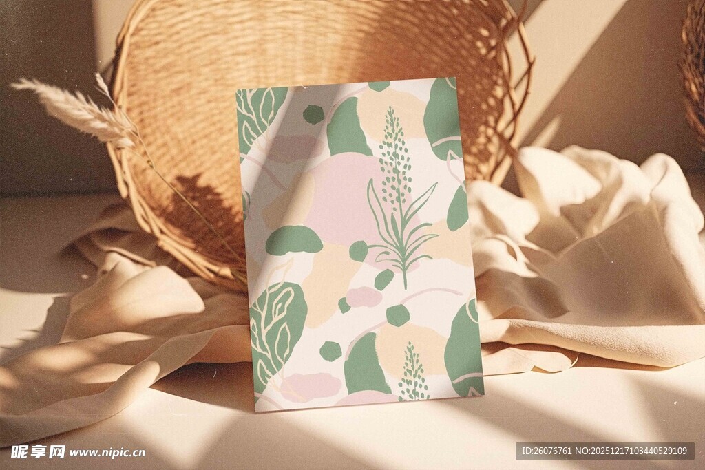 壁画相框海报样机图片