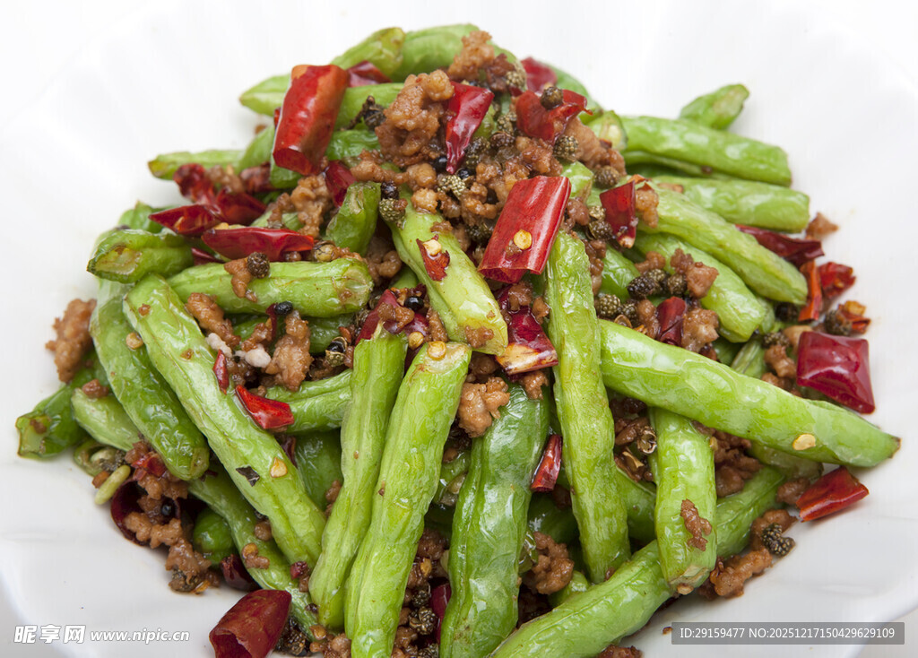 香辣四季豆