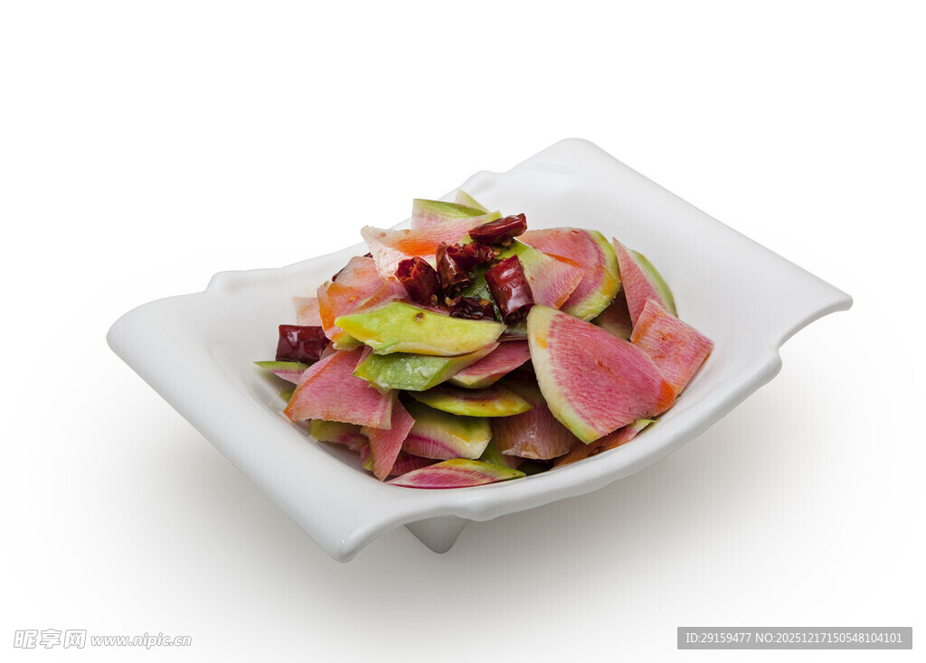 凉拌火腿牛油果