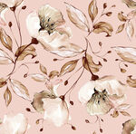 粉色花卉植物图案纹理