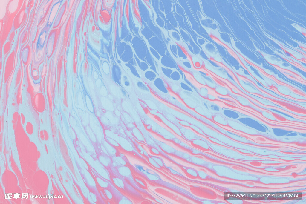 梦幻渐变流体艺术纹理