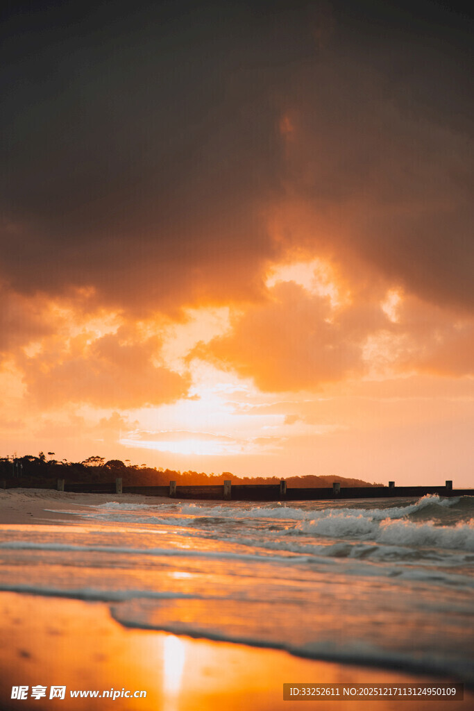 海边日落美景