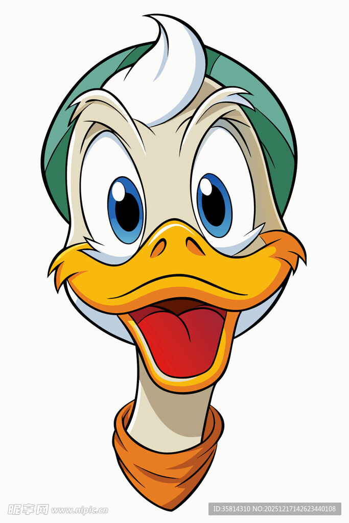 唐老鸭卡通头像