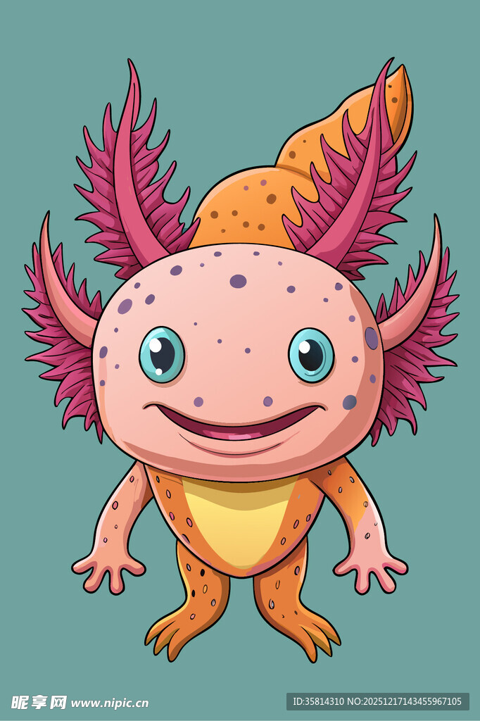 可爱奇幻小精灵形象