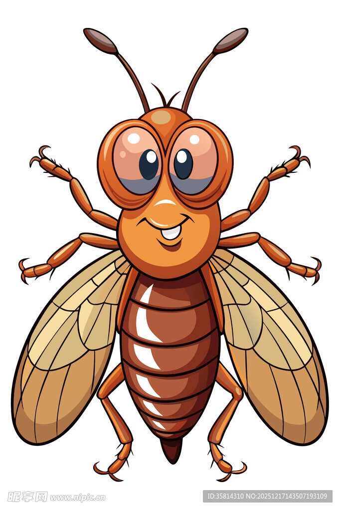 可爱卡通蜜蜂形象