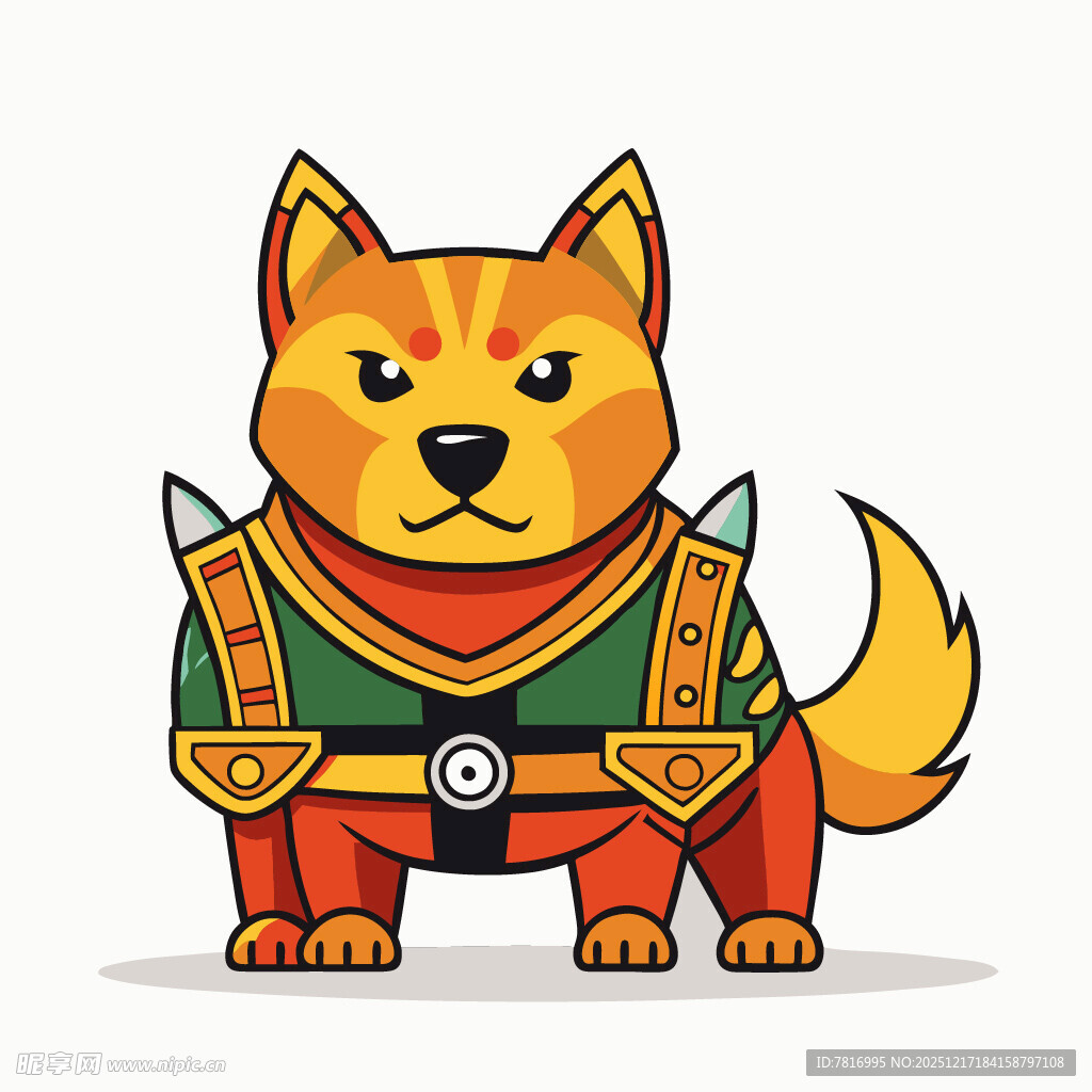 穿着盔甲的可爱猫咪