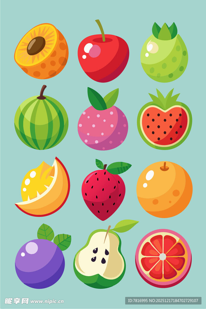 缤纷水果集合