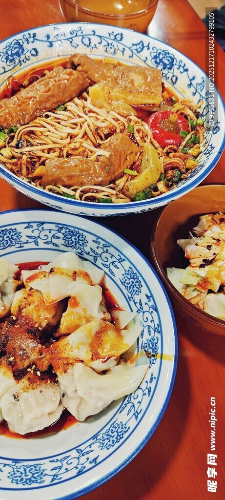 美味中式菜肴拼盘