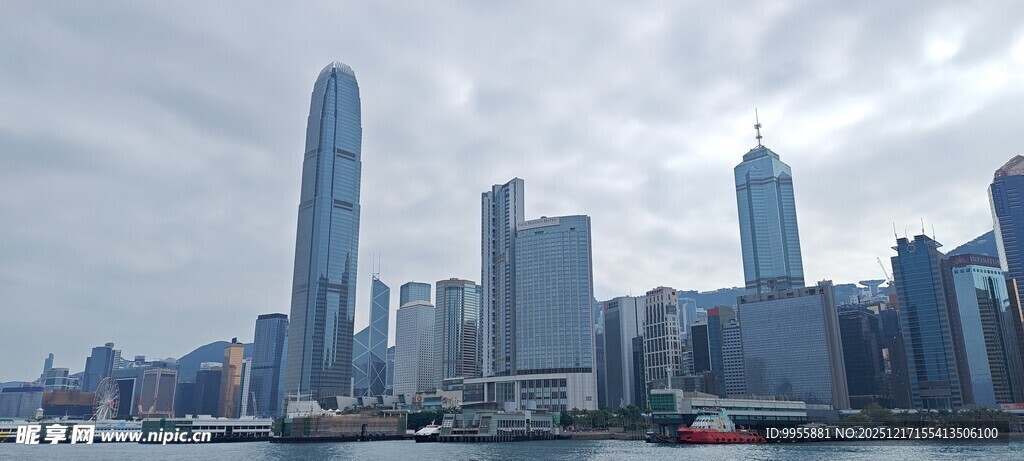 都市天际线现代建筑景观