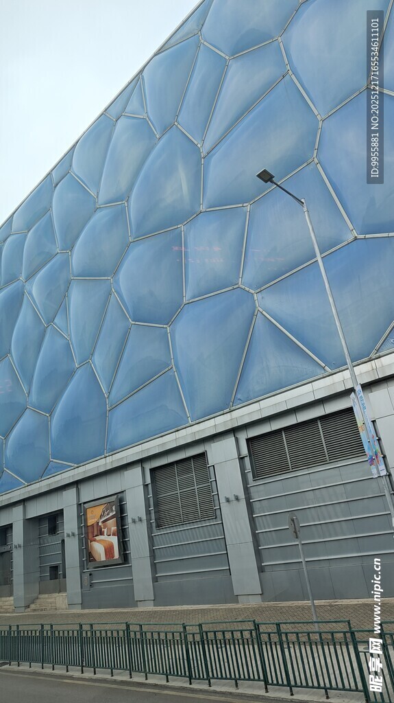 澳门大三巴威水立方外观建筑景观