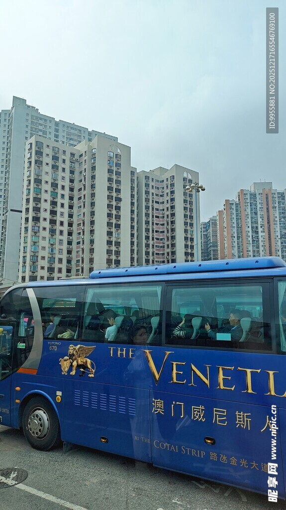 澳门大三巴威威尼斯人度假村巴士
