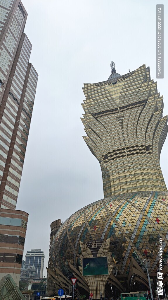 澳门大澳门独特造型的标志性建筑