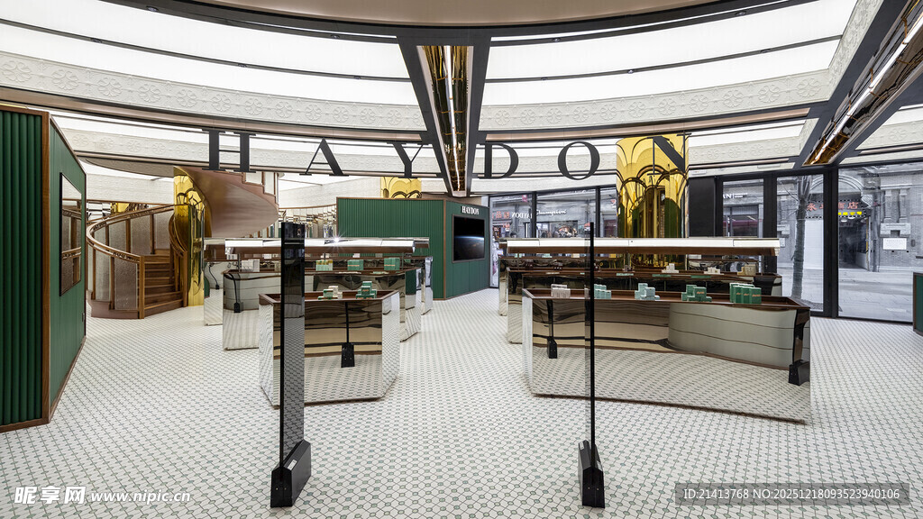 现代时尚室内展示空间