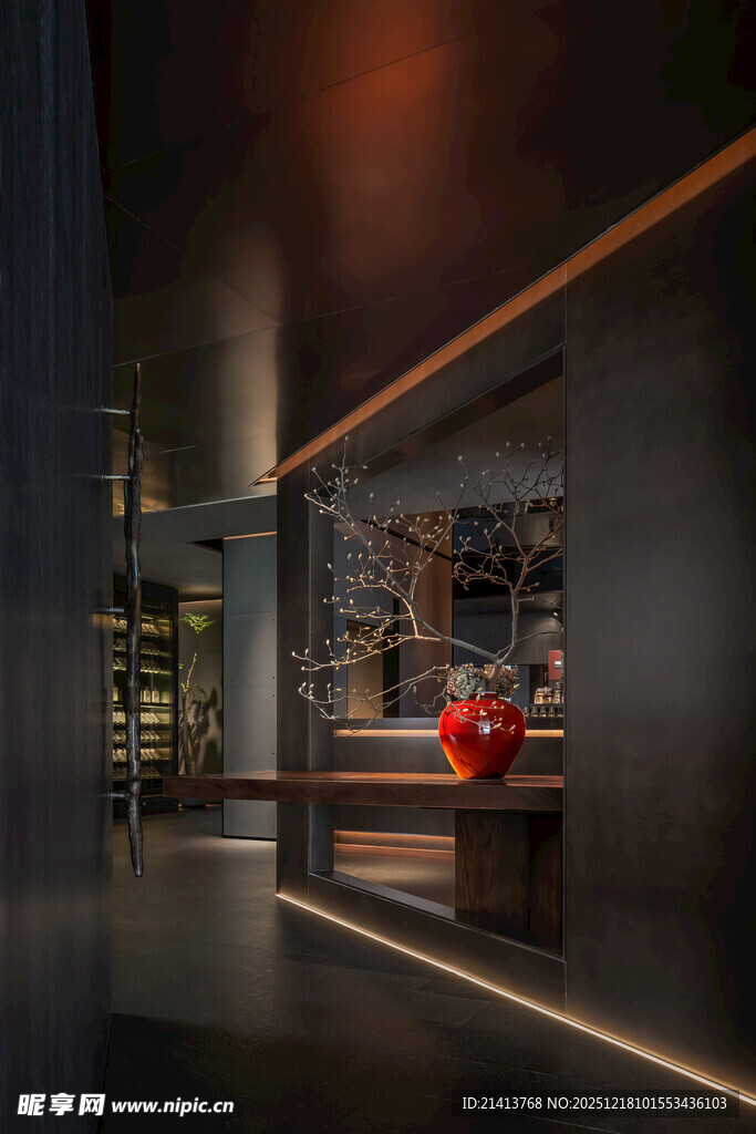 现代简约风室内装饰一角