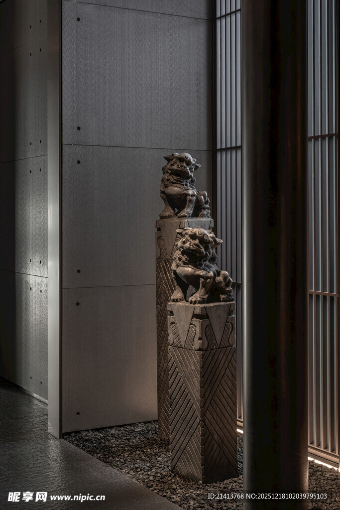 室内雕塑艺术品展示