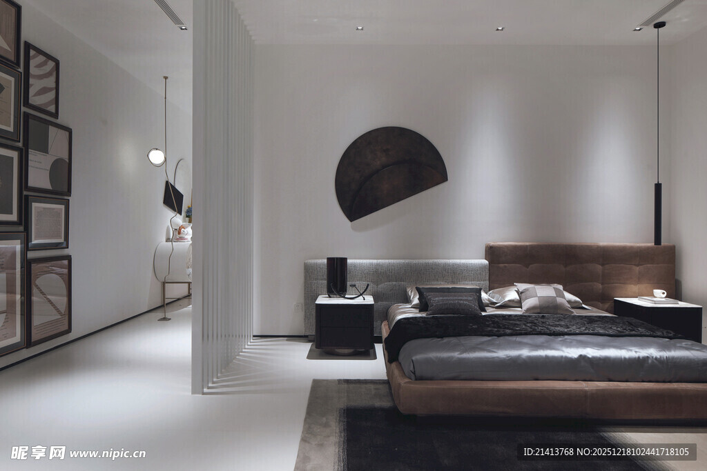 现代简约风格卧室空间