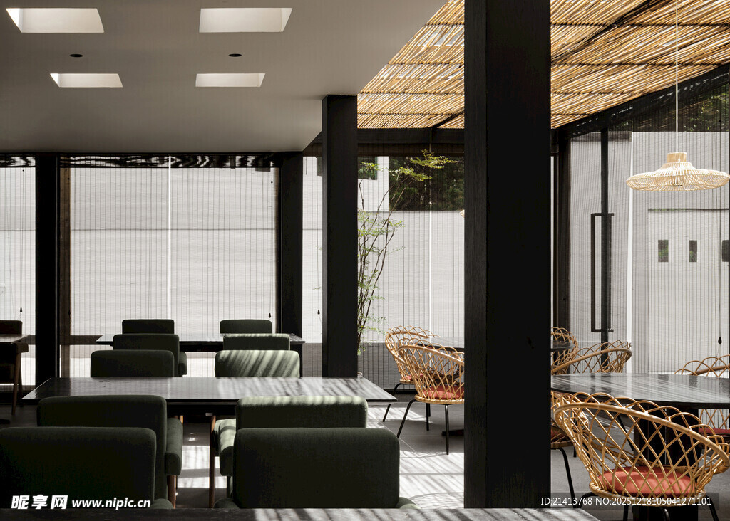 现代简约风格办公休息区