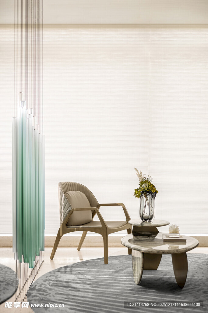 简约客厅一角的闲适氛围