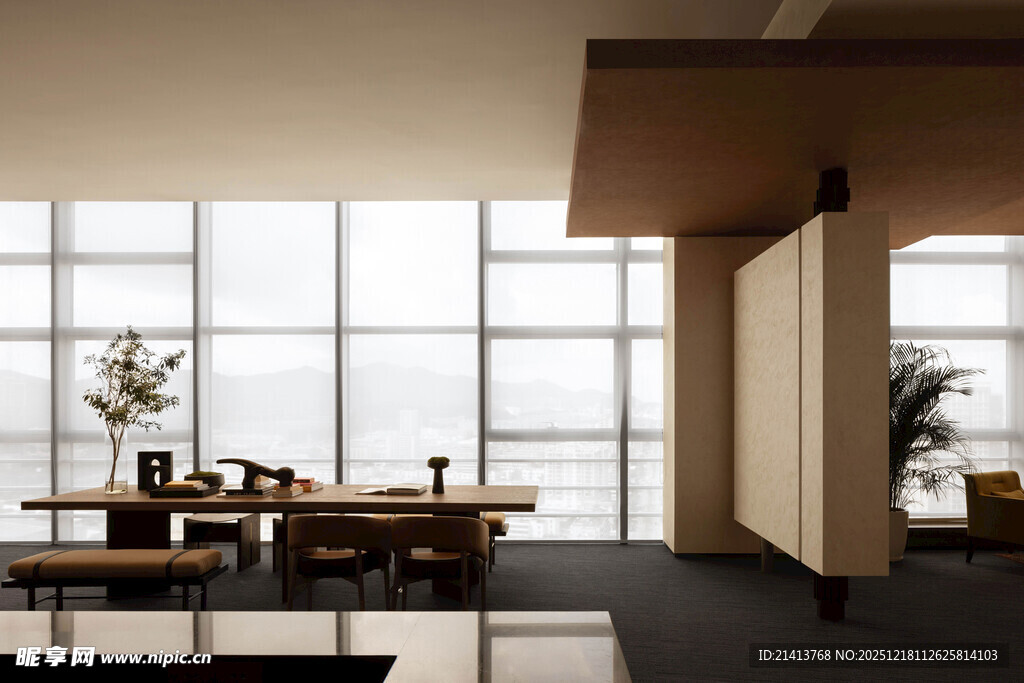 现代简约风室内空间场景