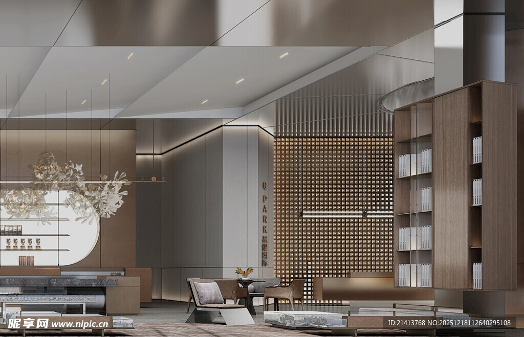 现代简约风客厅室内设计