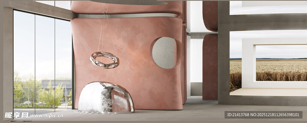 现代简约风室内空间一角