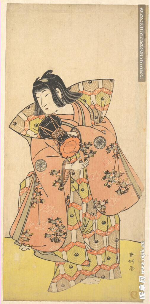 日本传统和服女子画像