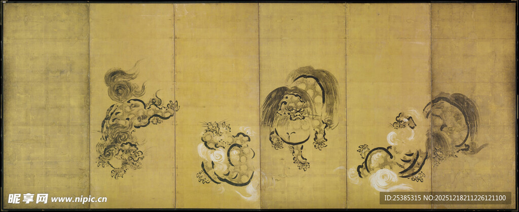 古代孩童嬉戏画卷