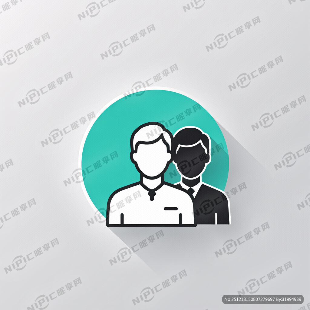 新就业群体卡通形象组合