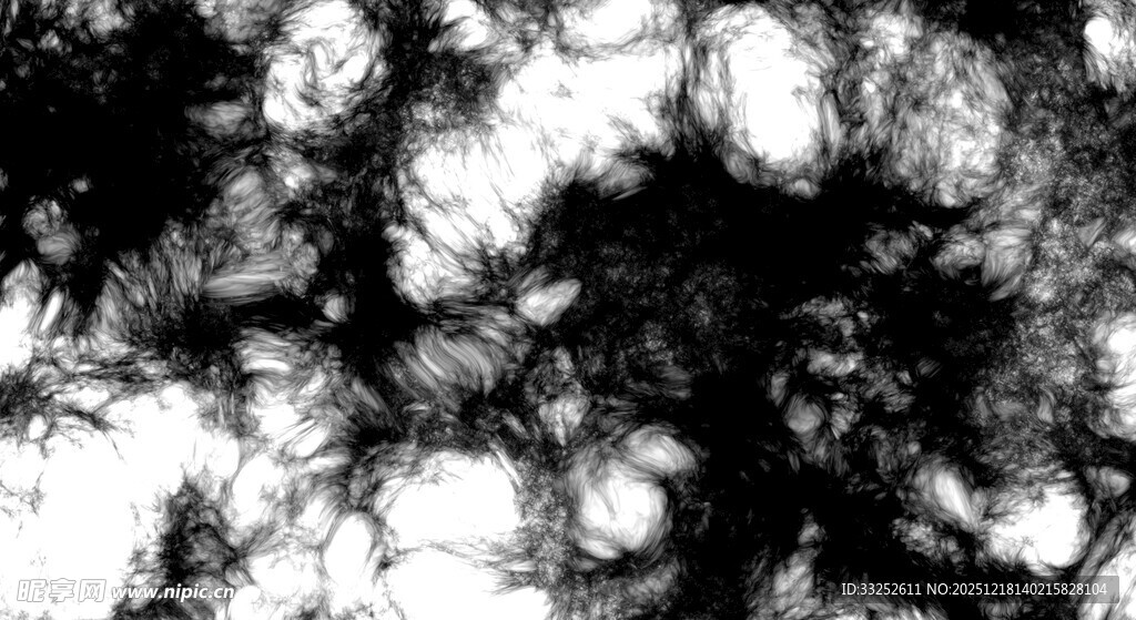黑白抽象纹理图案