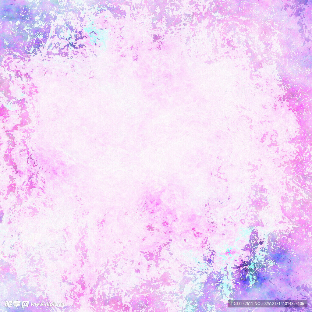 梦幻粉紫色水彩纹理背景